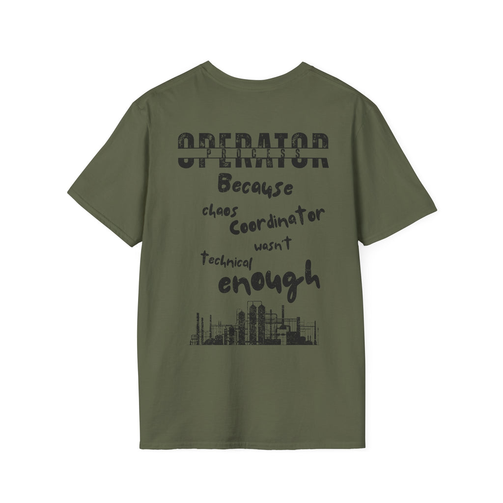 Operator- Because chaos coordinator wasn’t technical enough