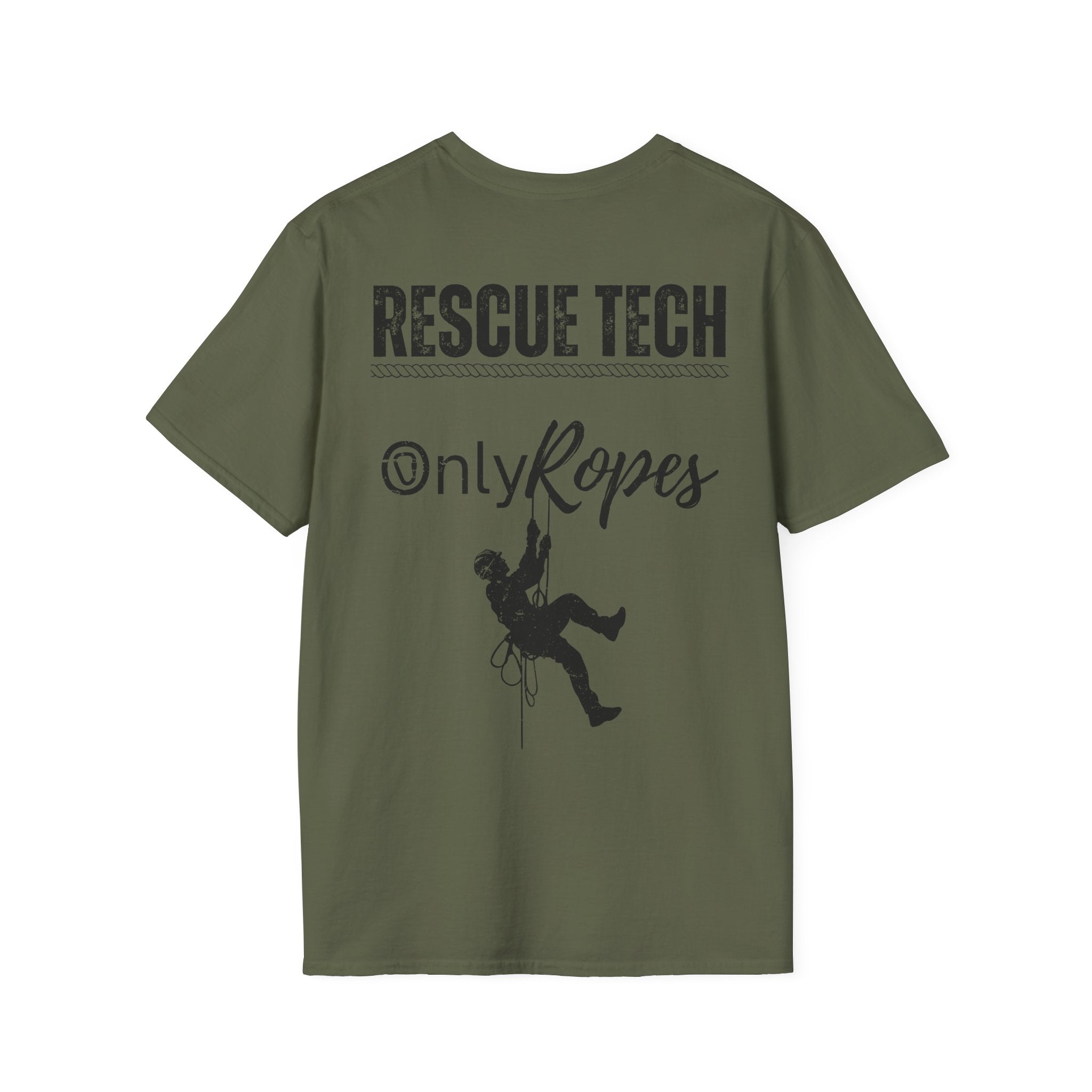 Rescue Tech Rope Rescue T-Shirt — Only Ropes Design